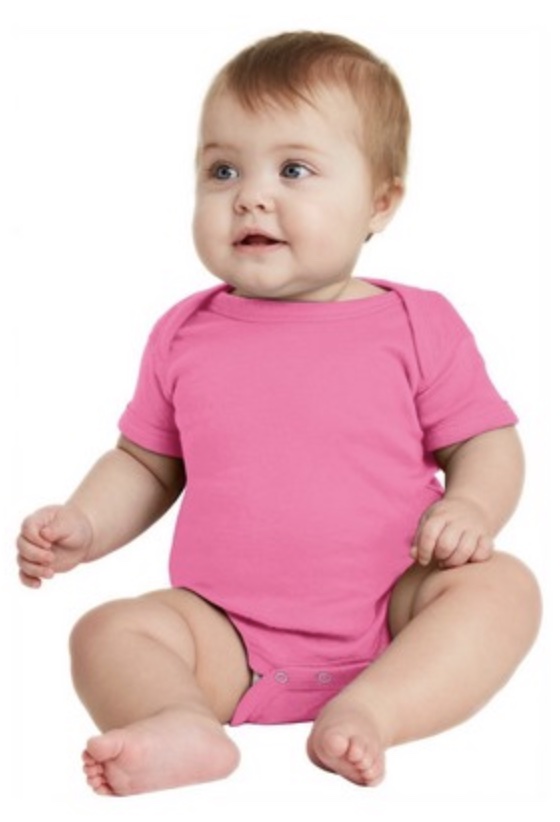 infant short sleeve bodysuit,