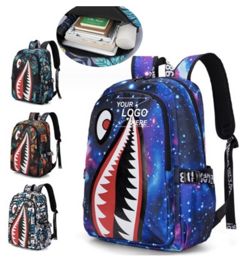 kids shark backpacks