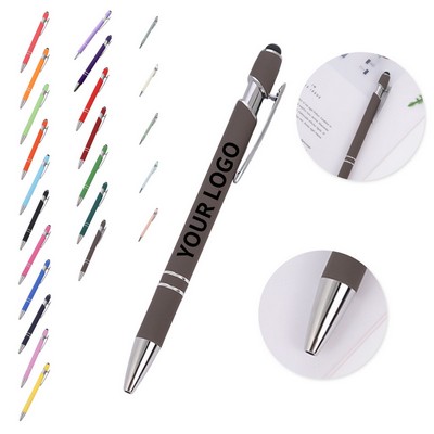 Ergonomic Inclined Grip Stylus Ballpoint Pen