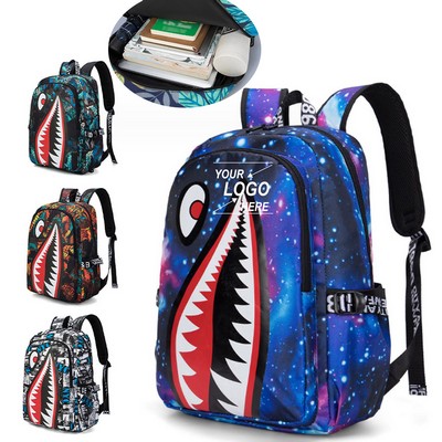 Kids Shark Backpack for School